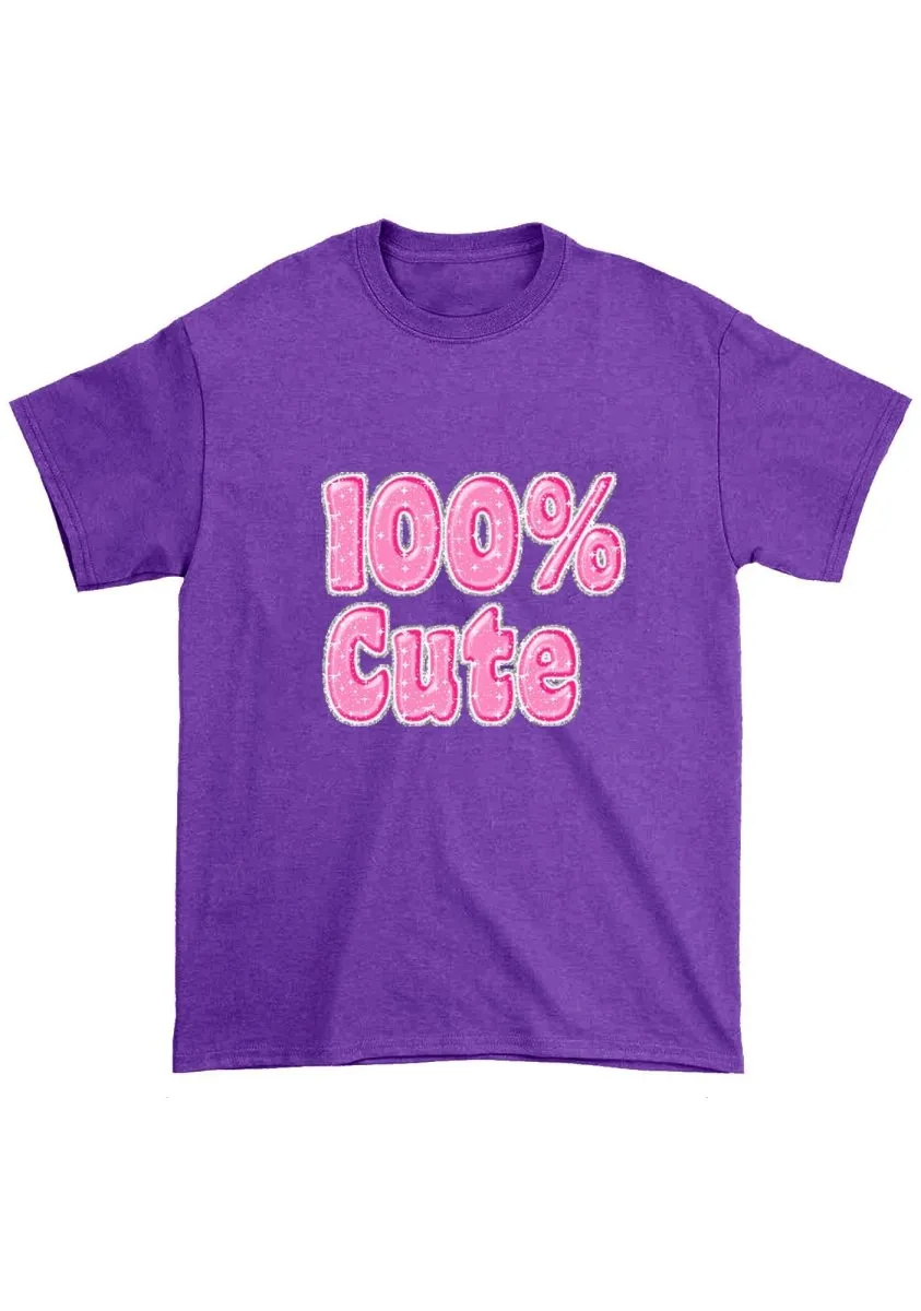 100% Cute Chunky Shirt