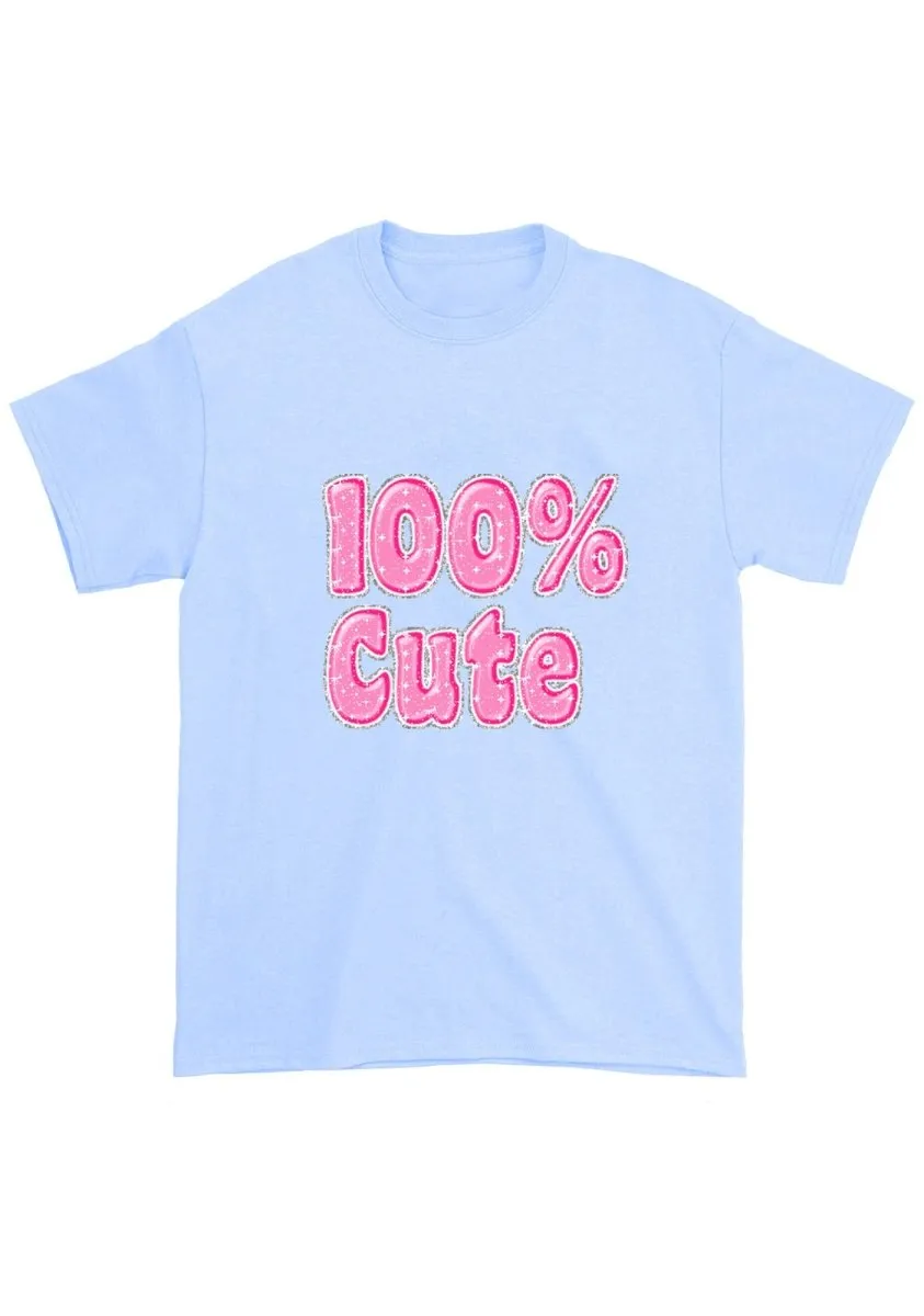 100% Cute Chunky Shirt
