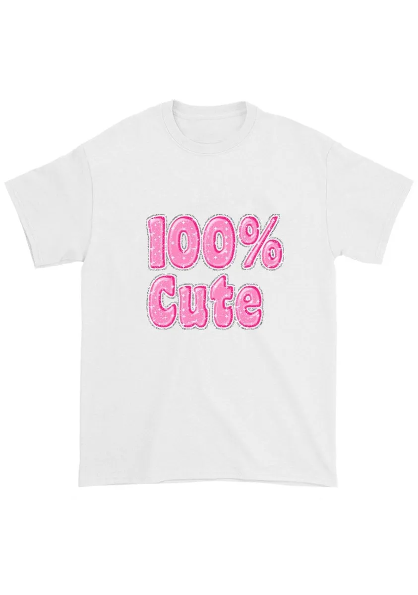 100% Cute Chunky Shirt