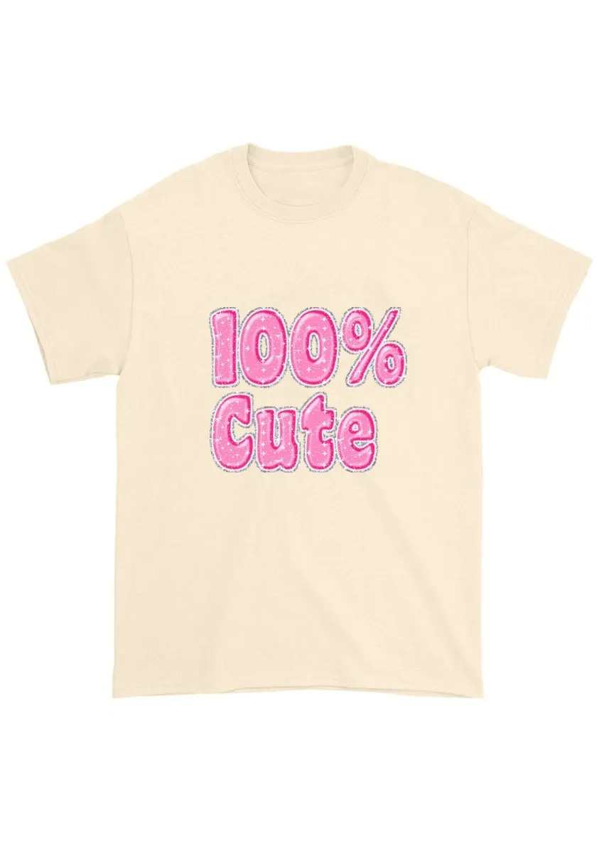 100% Cute Chunky Shirt