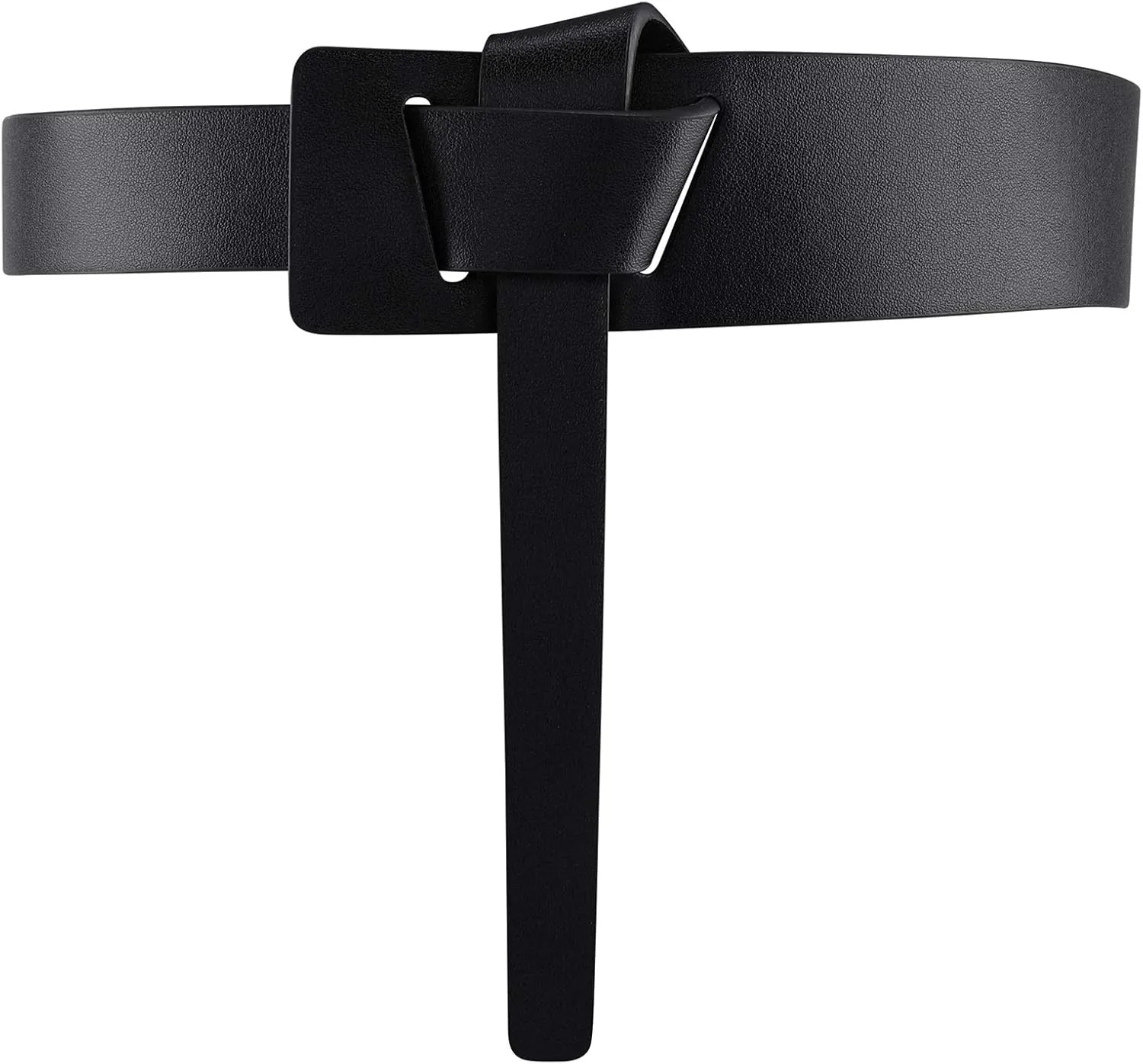 Ayliss Women Fashion Leather Belt for Jeans Jumpsuit Coat Dress Belt Faux Leather Waistband Tie Knot Waist Belt