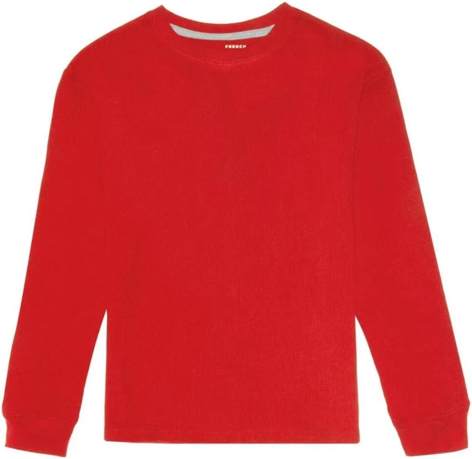 French Toast Boys' Long Sleeve Crewneck Thermal