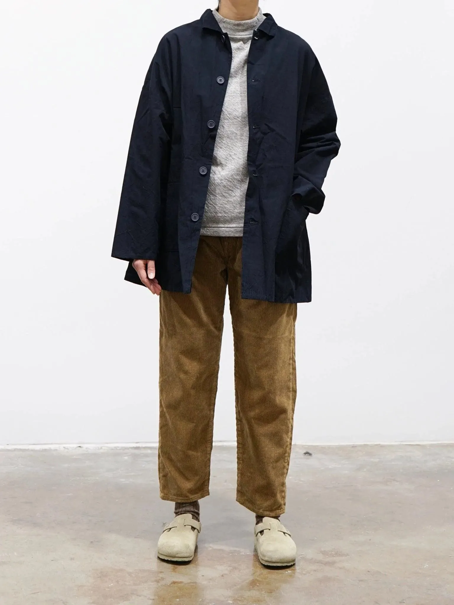 Loose Tapered Corduroy - Beige