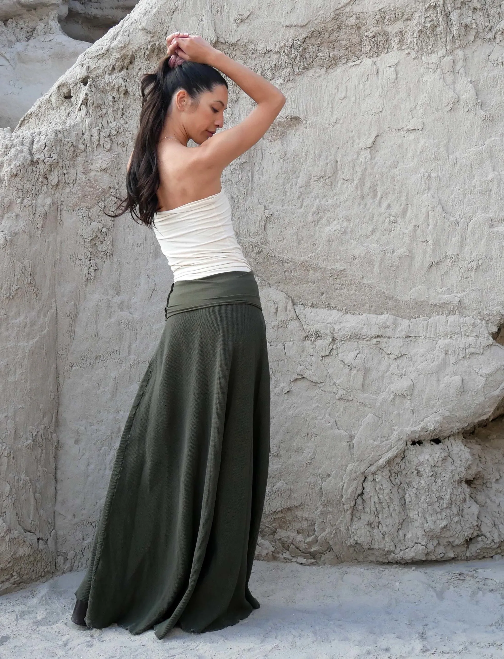 Lotus Long Skirt
