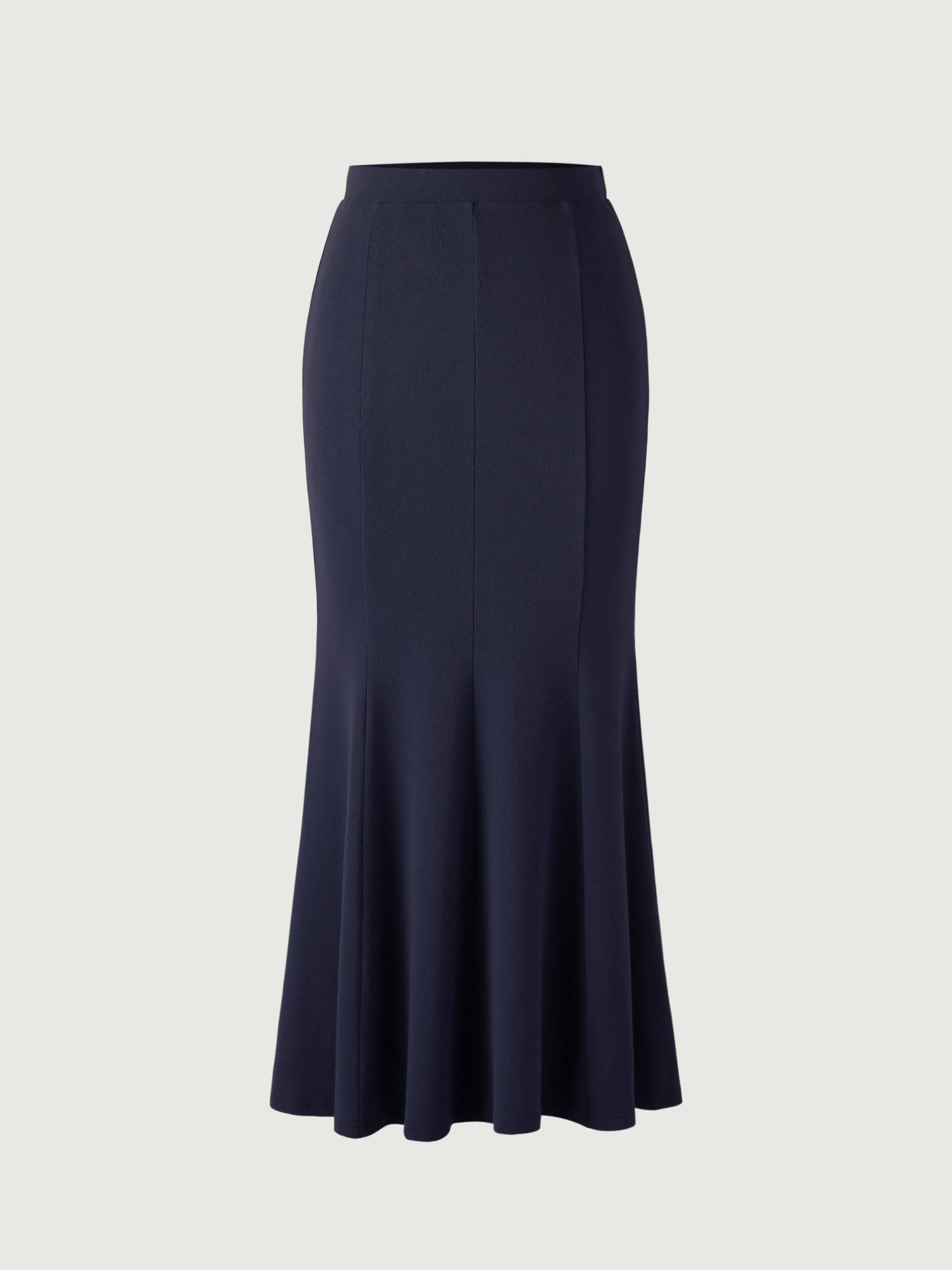 Panel Flare Maxi Skirt