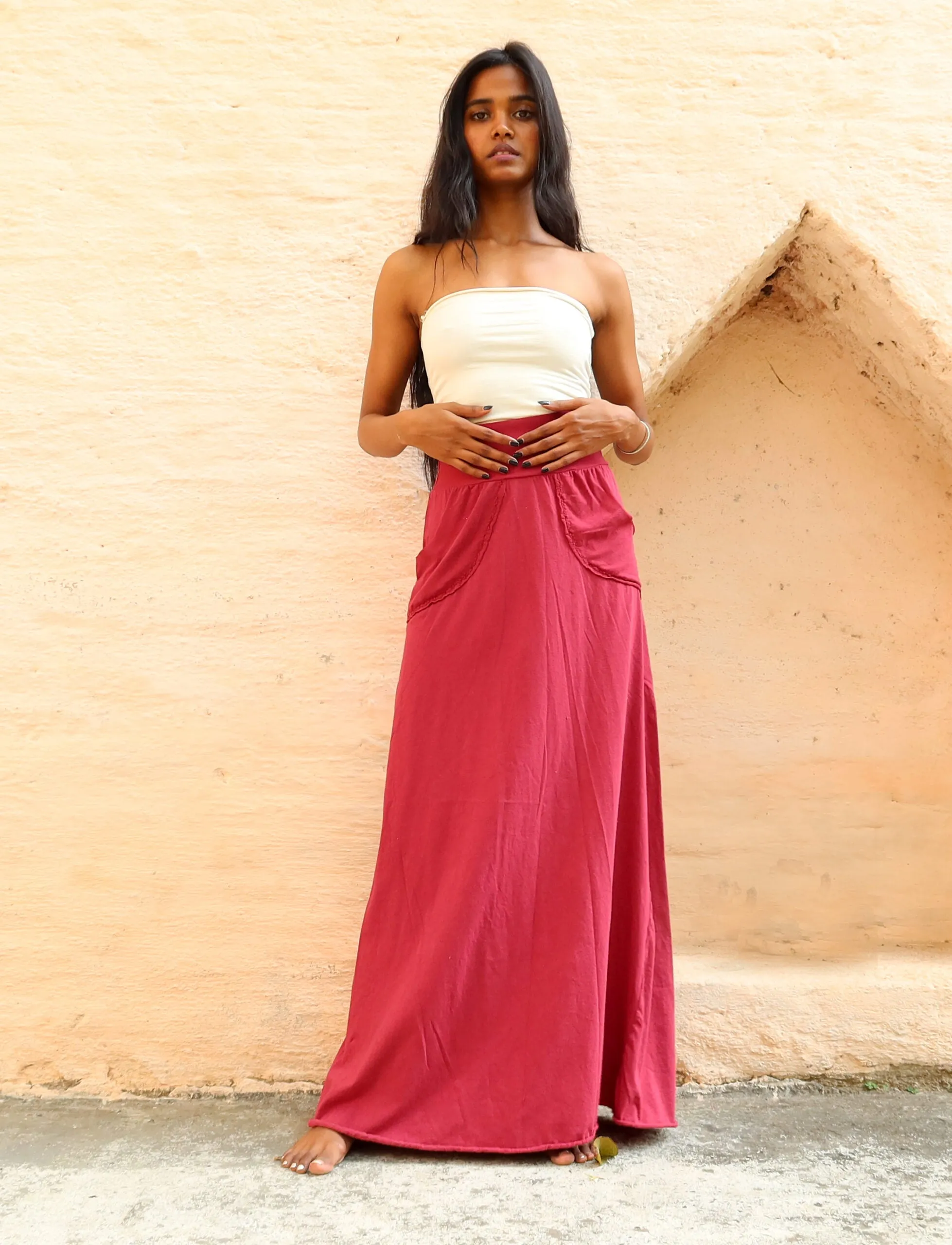 Pockets Please Simplicity Long Skirt