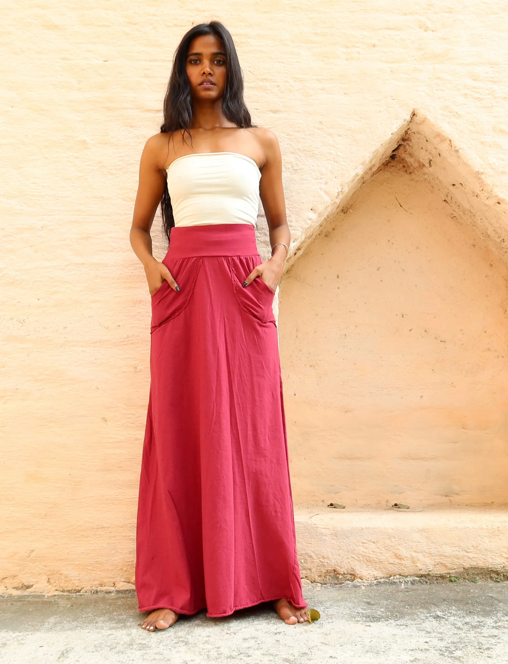 Pockets Please Simplicity Long Skirt